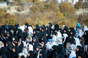 اقامه نماز طلب باران در اراک