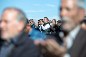 اقامه نماز طلب باران در اراک