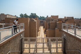 دروازه ایشتار دروازه اصلی ورودی شهر بابل است که در حدود سال ۵۷۵ پیش از میلاد به دستور بخت النصر ساخته شد.