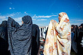 اقامه نماز طلب باران در اراک