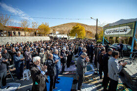 اقامه نماز طلب باران در اراک