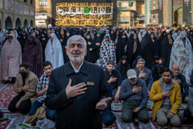 اقامه نماز طلب باران - امامزاده صالح (ع)