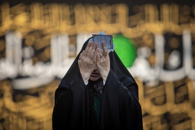 اقامه نماز طلب باران - امامزاده صالح (ع)