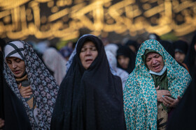 اقامه نماز طلب باران - امامزاده صالح (ع)