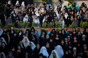 اقامه نماز طلب باران - امامزاده صالح (ع)