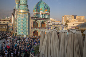 اقامه نماز طلب باران - امامزاده صالح (ع)