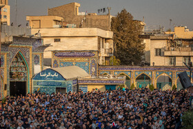 اقامه نماز طلب باران - امامزاده صالح (ع)