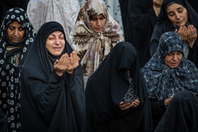 اقامه نماز طلب باران - امامزاده صالح (ع)