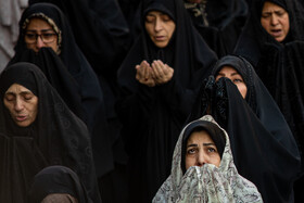 اقامه نماز طلب باران - امامزاده صالح (ع)