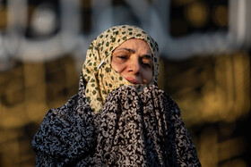 اقامه نماز طلب باران - امامزاده صالح (ع)