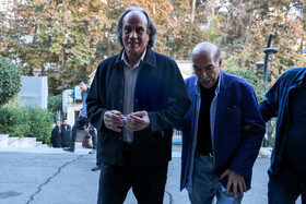 سیف الله صمدیان در مراسم ترحیم همایون ارشادی