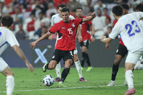 تورنمنت العین امارات؛ دیدار تیم های ملی فوتبال ازبکستان و مصر