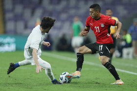 تورنمنت العین امارات؛ دیدار تیم های ملی فوتبال ازبکستان و مصر