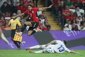 تورنمنت العین امارات؛ دیدار تیم های ملی فوتبال ازبکستان و مصر