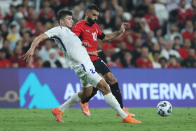 تورنمنت العین امارات؛ دیدار تیم های ملی فوتبال ازبکستان و مصر