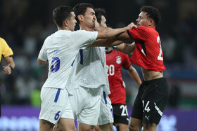 تورنمنت العین امارات؛ دیدار تیم های ملی فوتبال ازبکستان و مصر