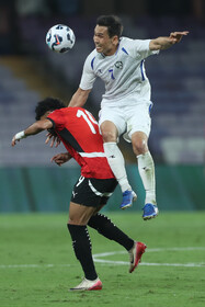 تورنمنت العین امارات؛ دیدار تیم های ملی فوتبال ازبکستان و مصر