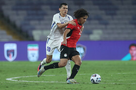 تورنمنت العین امارات؛ دیدار تیم های ملی فوتبال ازبکستان و مصر