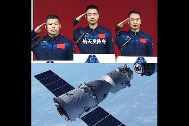 فضانوردان چین از ترس زباله‌های فضایی با یک فضاپیمای دیگر عازم زمین شدند