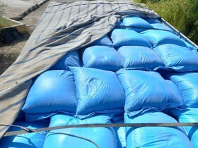 کشف ۶۰ تن کود شیمیایی غیرمجاز در گرمسار