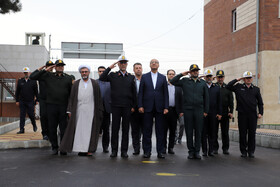 آیین بهره برداری از قرارگاه پلیس راه فرماندهی انتظامی استان کرمانشاه