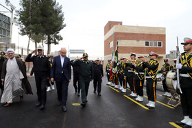 آیین بهره برداری از قرارگاه پلیس راه فرماندهی انتظامی استان کرمانشاه
