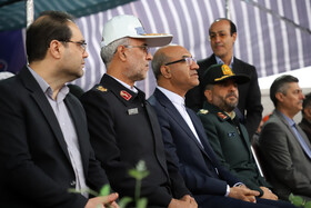 آیین بهره برداری از قرارگاه پلیس راه فرماندهی انتظامی استان کرمانشاه