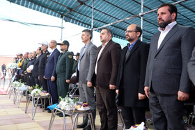 آیین بهره برداری از قرارگاه پلیس راه فرماندهی انتظامی استان کرمانشاه