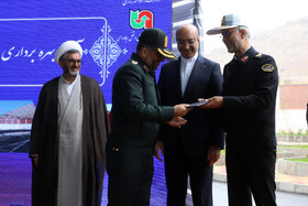 آیین بهره برداری از قرارگاه پلیس راه فرماندهی انتظامی استان کرمانشاه