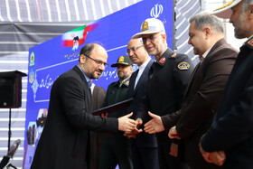 آیین بهره برداری از قرارگاه پلیس راه فرماندهی انتظامی استان کرمانشاه