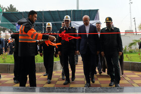 آیین بهره برداری از قرارگاه پلیس راه فرماندهی انتظامی استان کرمانشاه