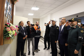 آیین بهره برداری از قرارگاه پلیس راه فرماندهی انتظامی استان کرمانشاه