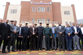 آیین بهره برداری از قرارگاه پلیس راه فرماندهی انتظامی استان کرمانشاه