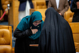 فاطمه مهاجرانی، سخنگوی دولت در سومین رویداد جایزه ملی جوانی جمعیت