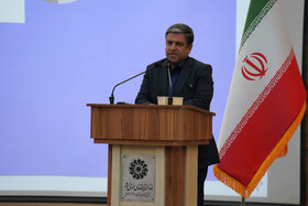 سخنرانی مسعود امامی‌یگانه استاندار اردبیل در آئین رونمایی فراخوان«جایزه سوادآموزی» در اردبیل