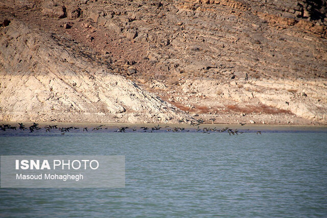سد دامغان آخرین وضعیت مهمترین منبع آبی دامغان در میانه پاییز کمبارش امسال
