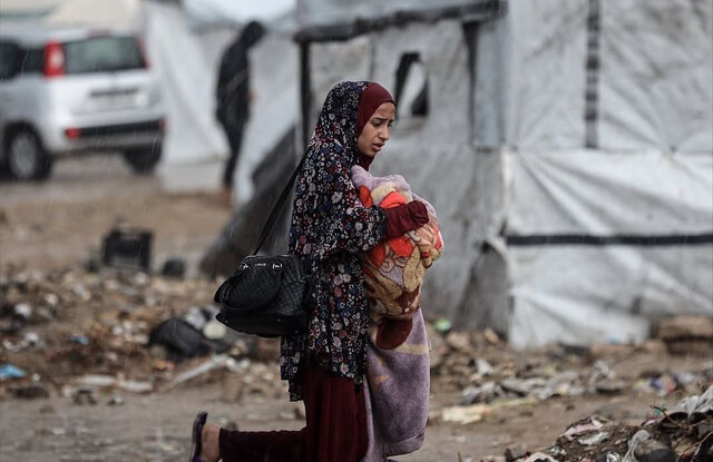 تصاویر غم‌انگیز از غزه