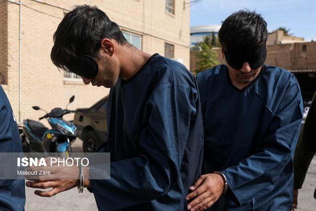 ویدیو/ باند ۴ نفره تبهکاری در یزد متلاشی شد