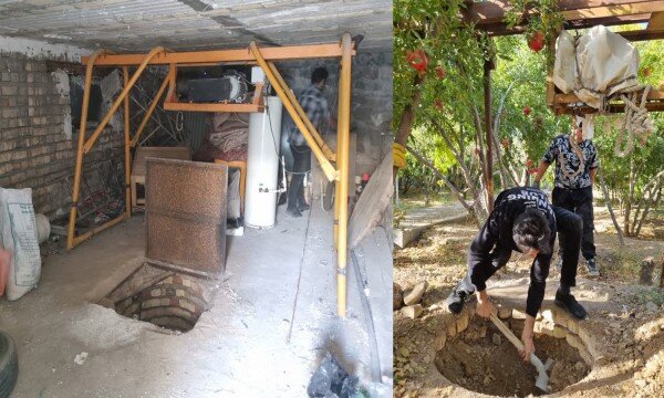 ۸ چاه آب غیر مجاز در قم پر شد