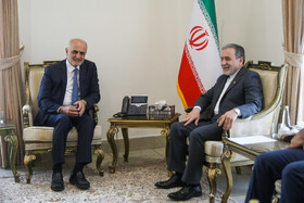 «علی حسن خلیل» معاون سیاسی رئیس مجلس لبنان، در حاشیه کنفرانس بین‌المللی «حقوق بین‌الملل تحت تهاجم، تجاوز و دفاع» با «سیدعباس عراقچی» وزیر امور خارجه ایران دیدار و رایزنی کرد.