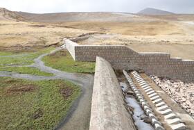 بازدید اصحاب رسانه از وضعیت تالاب قوری‌گل و مسیر انتقال آب