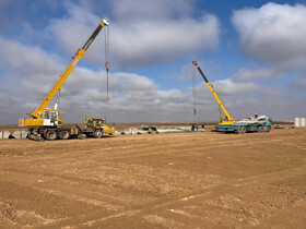 تداوم نصب دیوار بتنی در مرز  عراق با سوریه