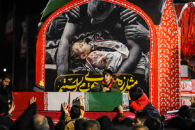 آیین بدرقه کاروان «اهالی بهشت»