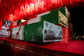 آیین بدرقه کاروان «اهالی بهشت»