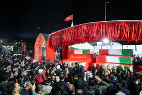 آیین بدرقه کاروان «اهالی بهشت»