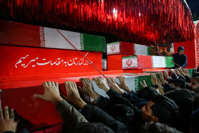 آیین بدرقه کاروان «اهالی بهشت»