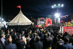 آیین بدرقه کاروان «اهالی بهشت»