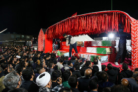 آیین بدرقه کاروان «اهالی بهشت»