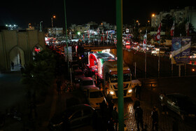 آیین بدرقه کاروان «اهالی بهشت»