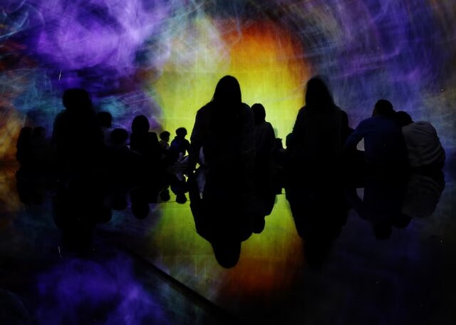 یک نمایشگاه غوطه‌ور!